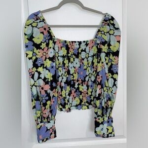 Floral Women's Top - Multicolor
